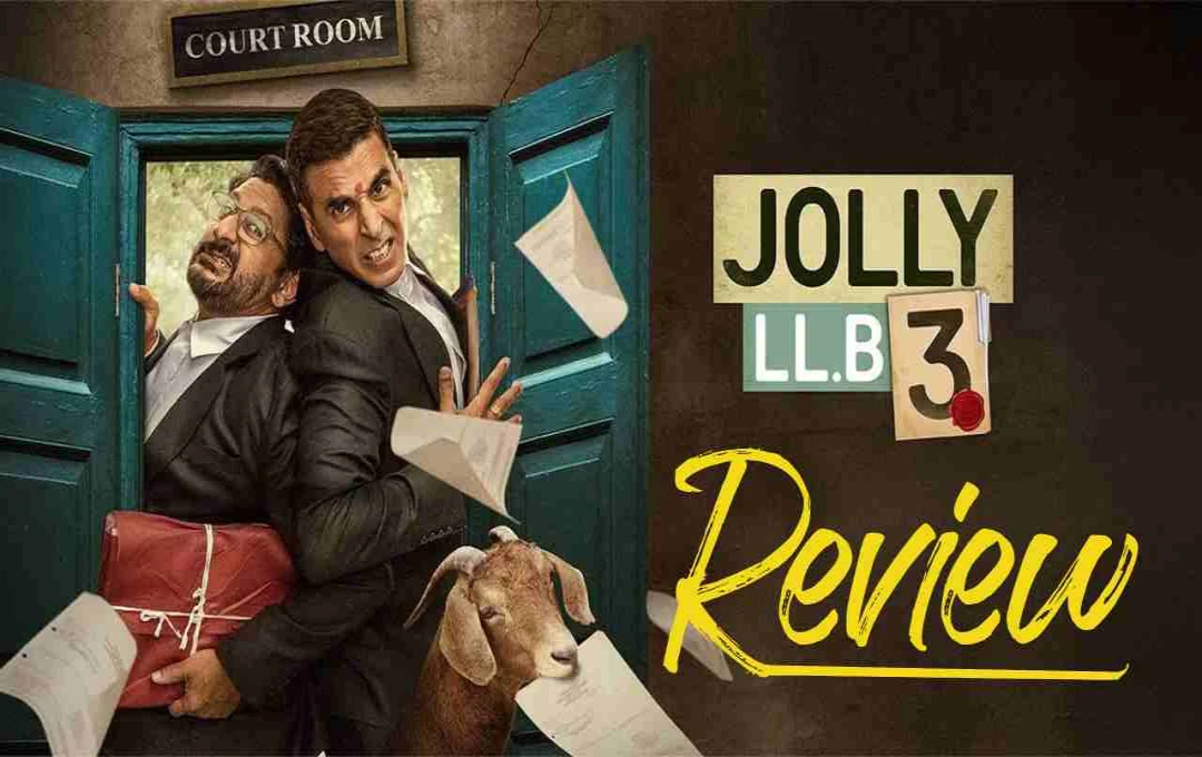 Jolly LLB 3 Movie Review: अक्षय-अरशद की जबरदस्त भिड़ंत, कहानी में हैं हंसी और न्याय का मजेदार संगम