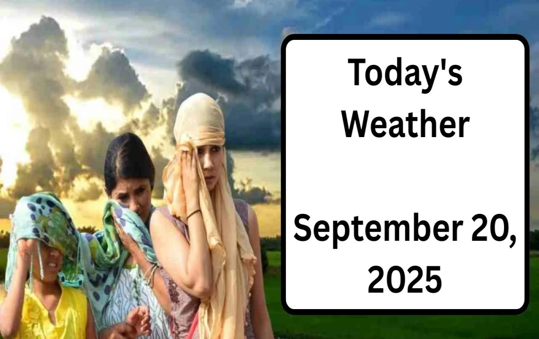 IMD Forecast: Northeast India Braces for Heavy Monsoon Rains, North India Endures Humid Heat, Hill Areas on Alert