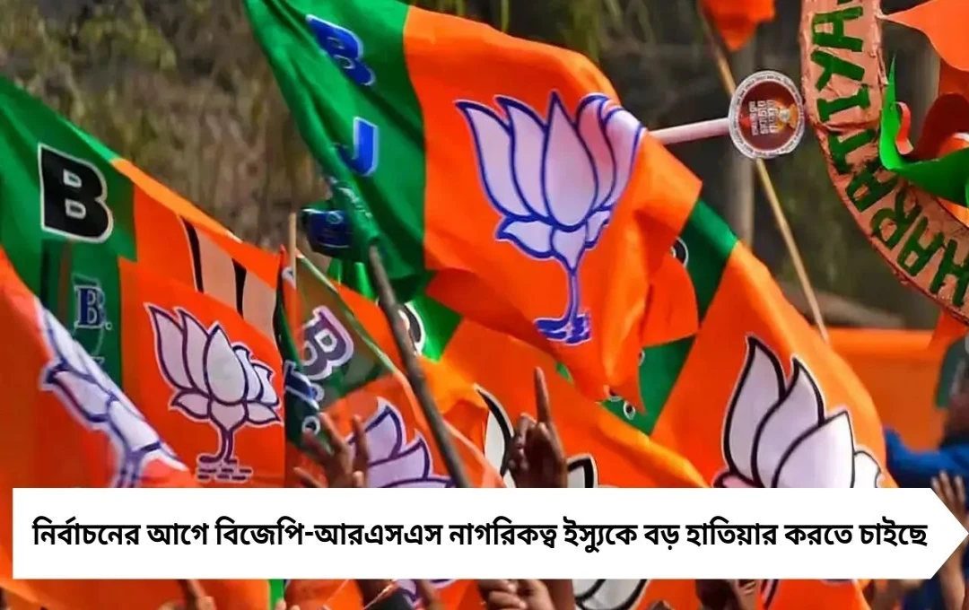সিএএ নিয়ে একযোগে ময়দানে আরএসএস-বিজেপি, নির্বাচনের আগে জোরদার প্রচার