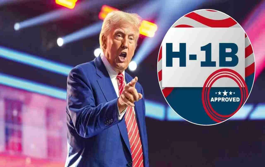 H-1B Visa: ट्रंप का नया H-1B वीजा आदेश, भारतीय पेशेवरों के लिए बड़ा झटका, जानिए नई फीस 