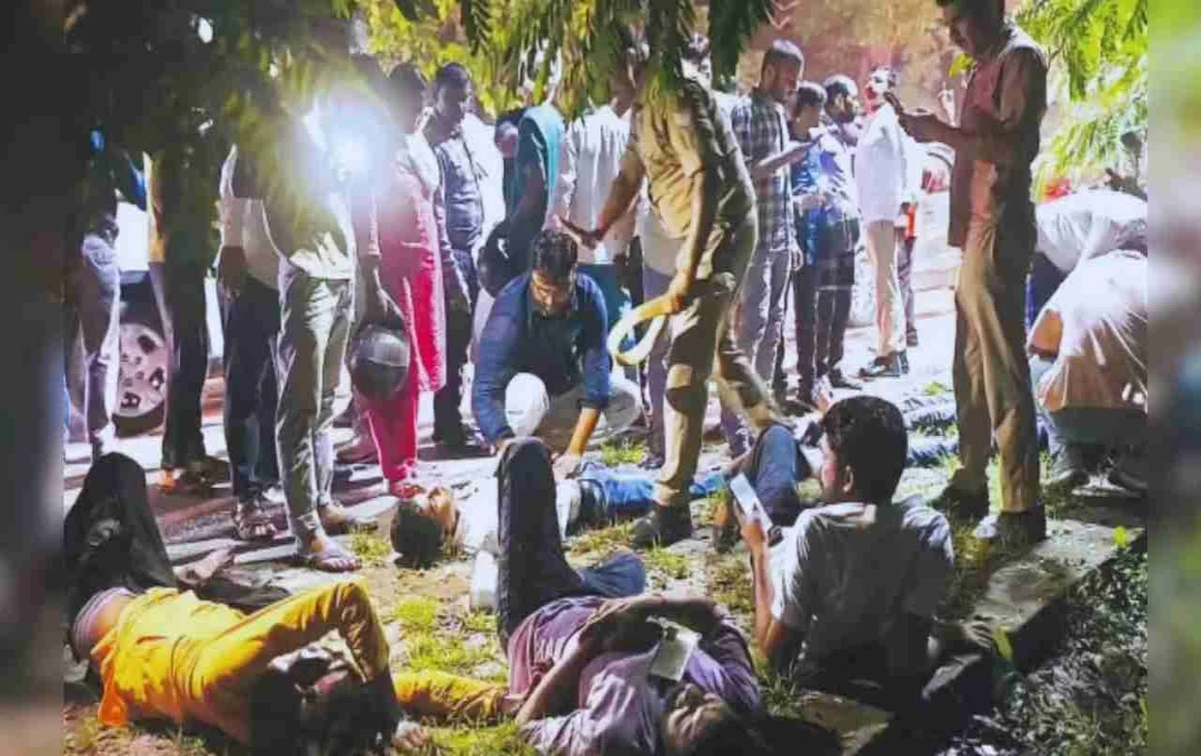 लखनऊ कैंट सड़क हादसा: तेज रफ्तार थार की ई-रिक्शा से टक्कर, 2 की मौत