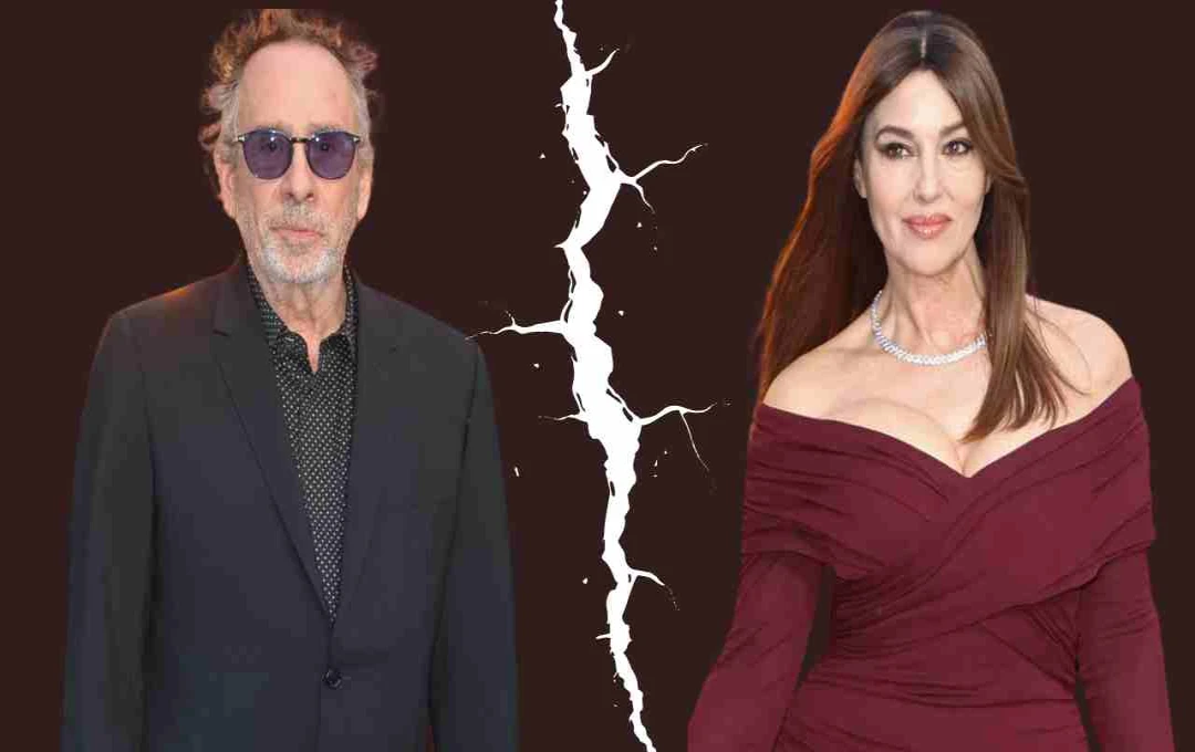 टिम बर्टन और मोनिका बेलुची का रिश्ता टूटा, दो साल बाद अलग हुए हॉलीवुड स्टार 