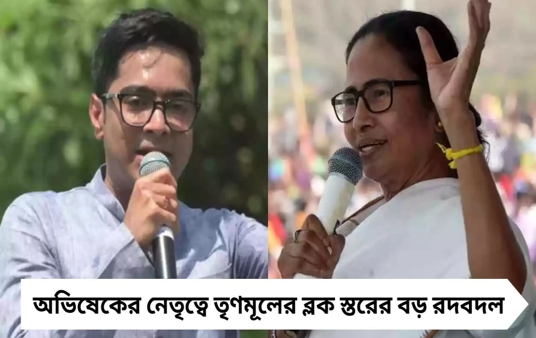 Abhishek Banerjee নেতৃত্বে তৃণমূলের ব্লক স্তরের বড় রদবদল, জানুন কোন জেলায় কে দায়িত্ব পেলেন