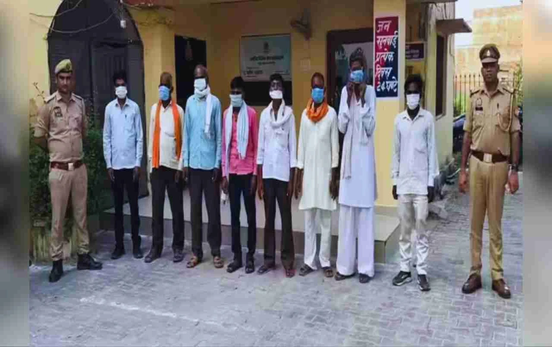 হারদোইয়ে ধর্ম পরিবর্তনের চেষ্টার অভিযোগে ৮ জন গ্রেপ্তার: গরিবদের প্রলোভনের অভিযোগ