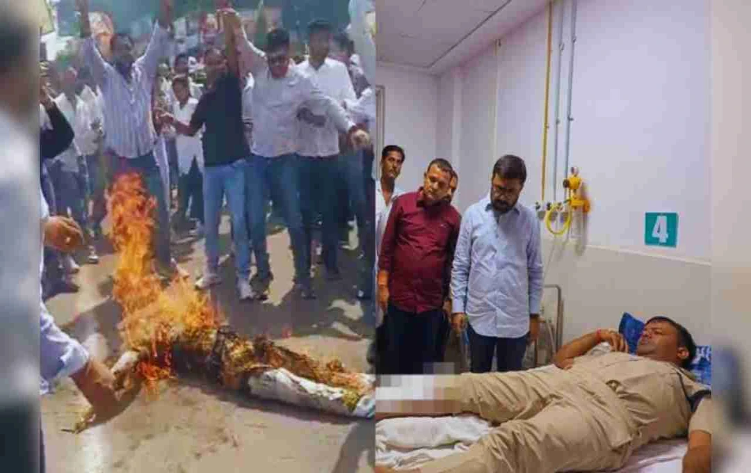 छिंदवाड़ा: वोट चोरी के खिलाफ यूथ कांग्रेस का प्रदर्शन, 18 कार्यकर्ताओं पर मामला दर्ज