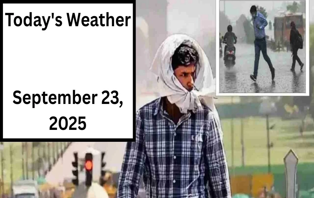 Monsoon Retreats: Humid Heat Lingers Across North India, Rain Alerts Issued for Bihar and Jharkhand