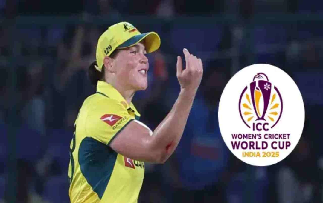 ICC Women's ODI World Cup 2025: ऑस्ट्रेलिया को बड़ा झटका, ग्रेस हैरिस टूर्नामेंट से बाहर