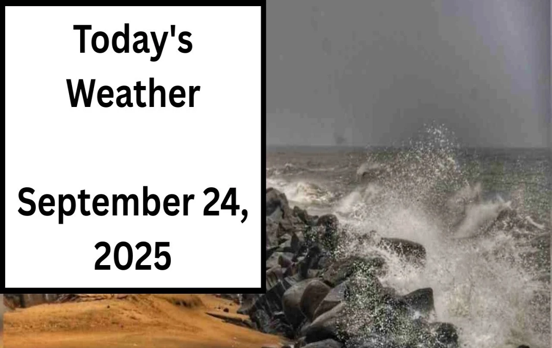 IMD Forecasts Heavy Rainfall Before Dussehra as New Low-Pressure Area Forms in Bay of Bengal