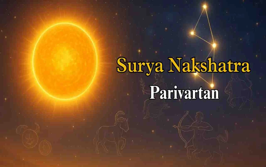 ২৭ সেপ্টেম্বর সূর্যের নক্ষত্র পরিবর্তন: গ্রহনের প্রভাব শেষ, ৪ রাশির ভাগ্য হবে উজ্জ্বল!