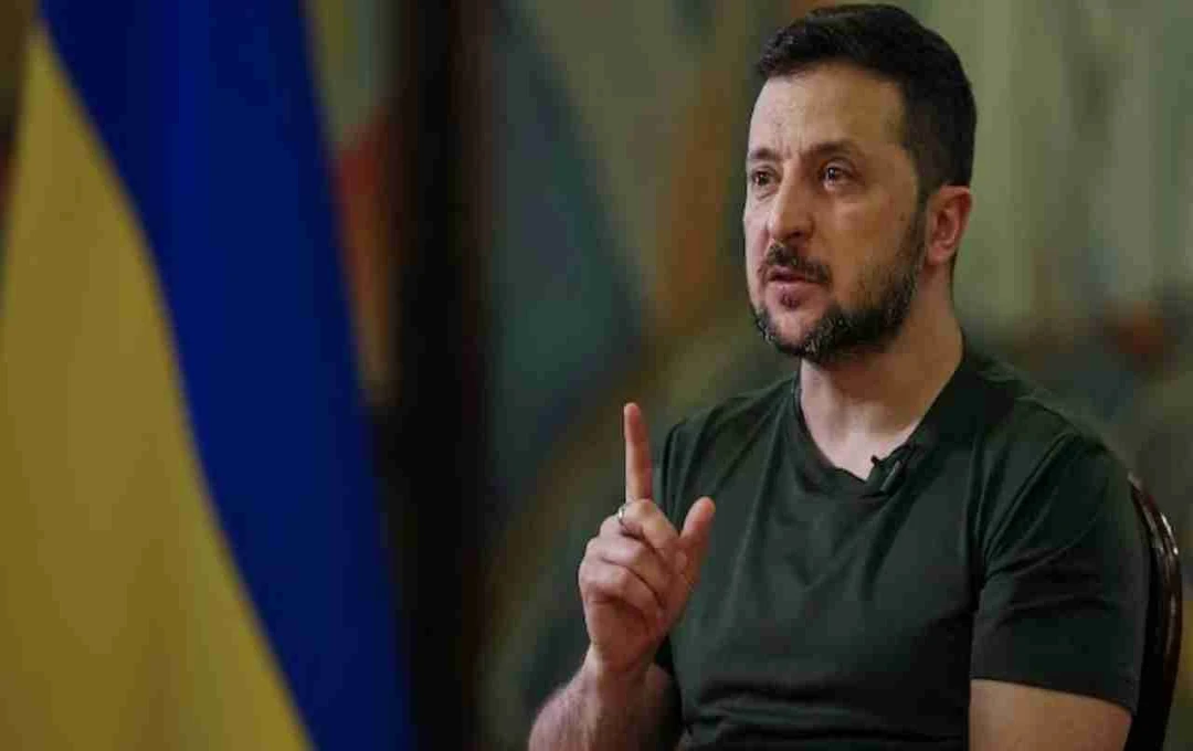 Zelenskyy Ready to Resign After War, Prioritizes Peace and Ukraine's Safety