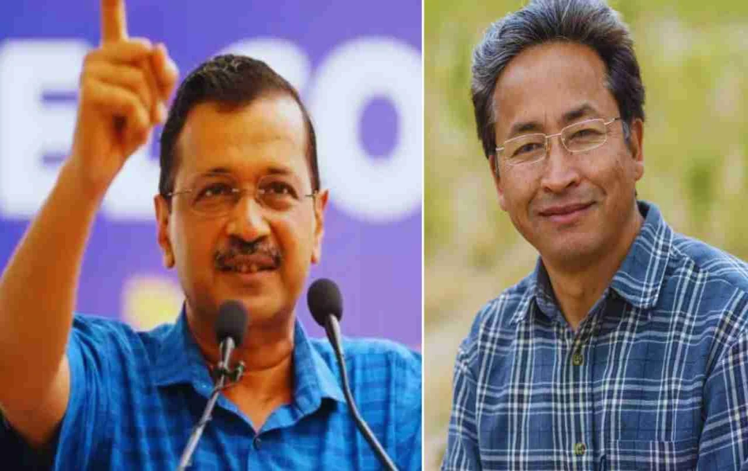 Arvind Kejriwal Supports Sonam Wangchuk and Ladakh Struggle, Accuses BJP of Suppressing Democracy
