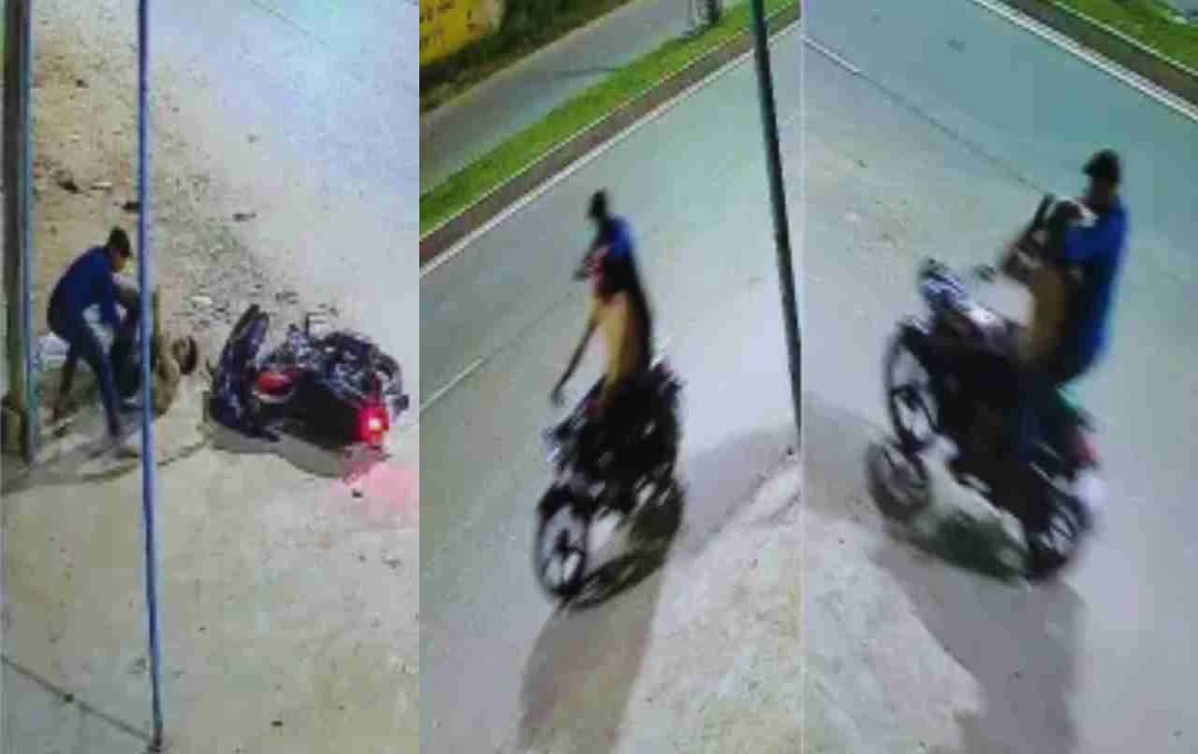 यूपी: चलती बाइक पर गला रेतकर हत्या करने की कोशिश, पुलिस जाँच में जुटी 