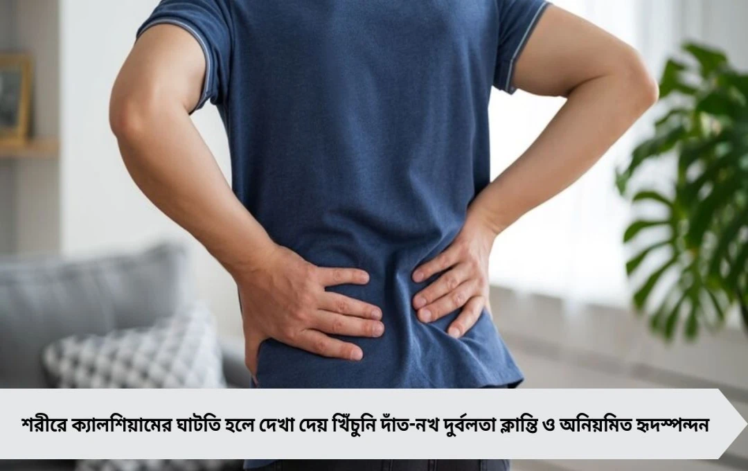 ক্যালশিয়ামের ঘাটতি: শরীরে যে লক্ষণগুলো দেখা দিলেই বাড়বে ভয়াবহ রোগের ঝুঁকি