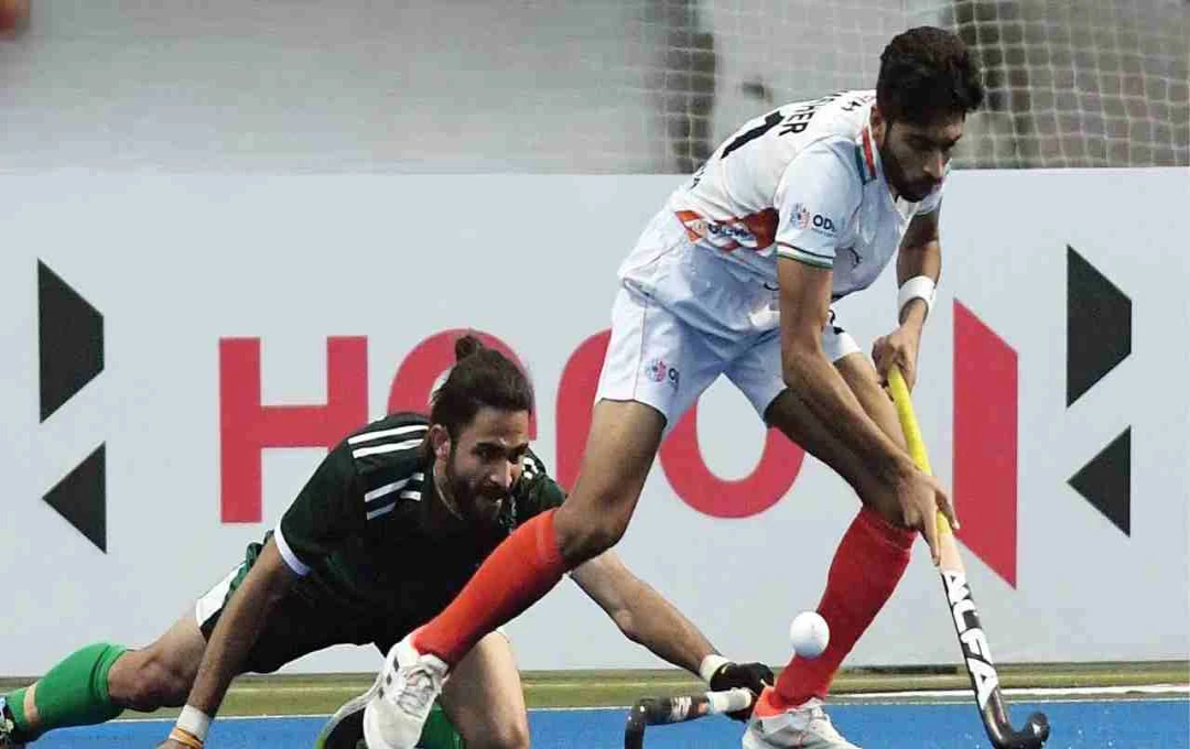 Hardik Singh Declares India's Hockey Dominance Over Pakistan: 'No Match at This Moment'