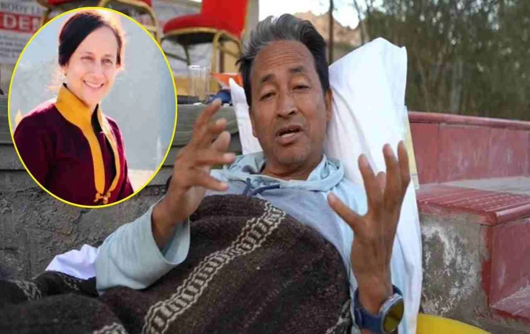सोनम वांगचुक की गिरफ्तारी: पत्नी गीतांजलि ने केंद्र सरकार पर लगाया आरोप