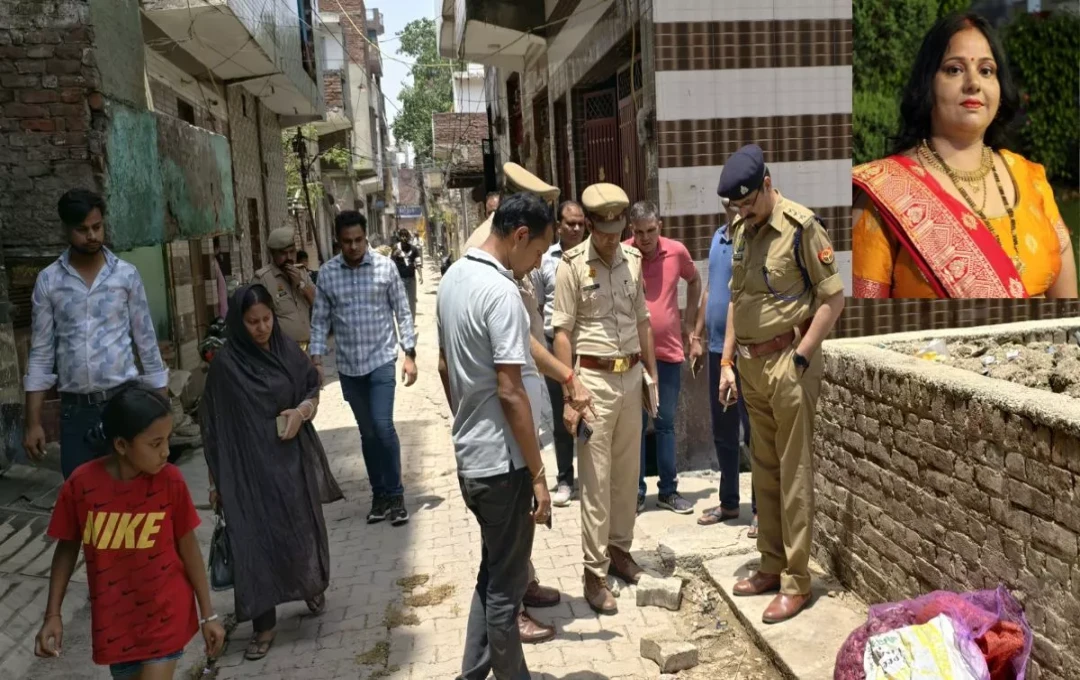 गाजियाबाद: महिला की संदिग्ध मौत, पति व ससुरालियों पर दहेज़ हत्या का आरोप