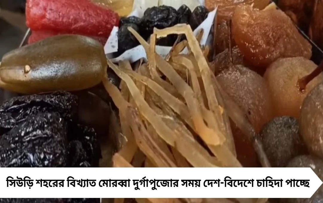 সিউড়ির বিখ্যাত মোরব্বা: দুর্গাপুজোর মরশুমে চাহিদা তুঙ্গে
