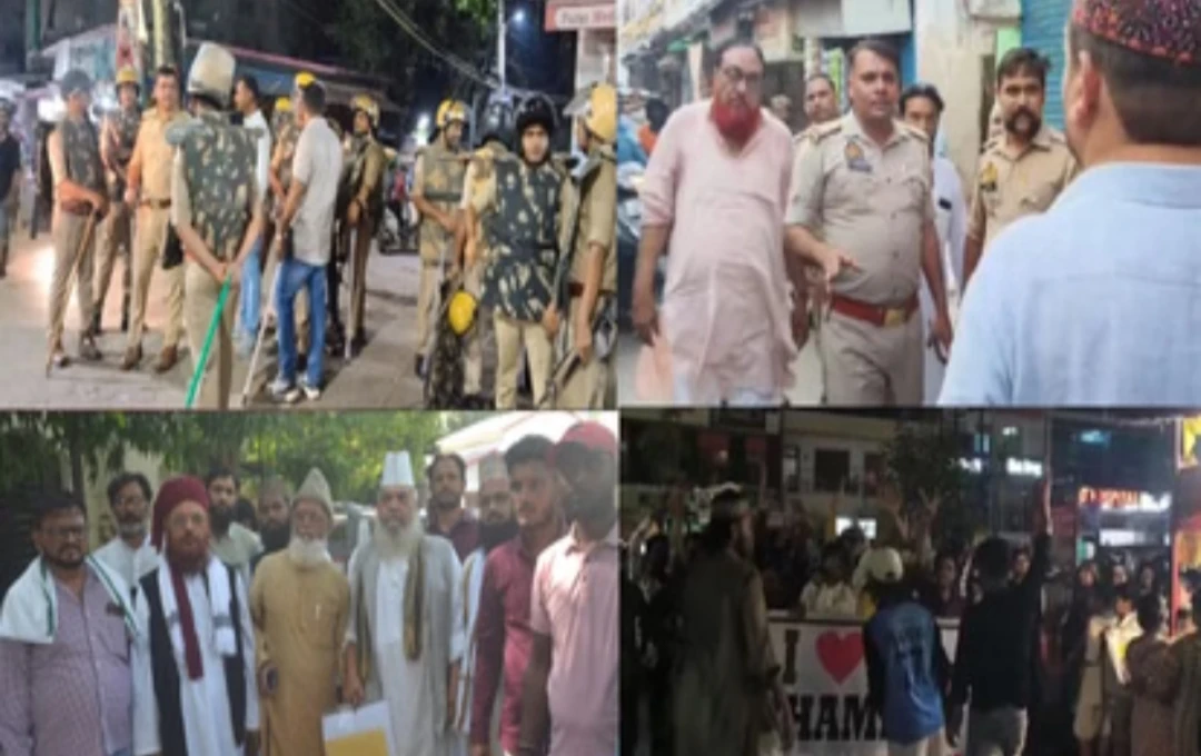 বরেলিতে ‘I Love Mohammad’ বিতর্কের জেরে রামপুরে নিরাপত্তা জোরদার