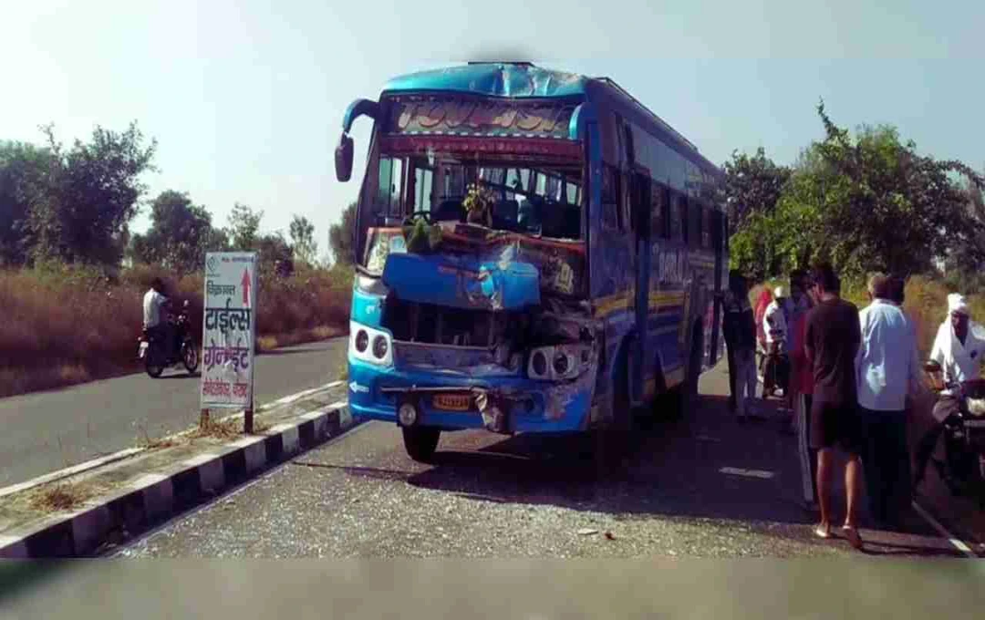 झुंझुनूं में बड़ा हादसा: स्कूल बसों की टक्कर, 35-40 बच्चे घायल