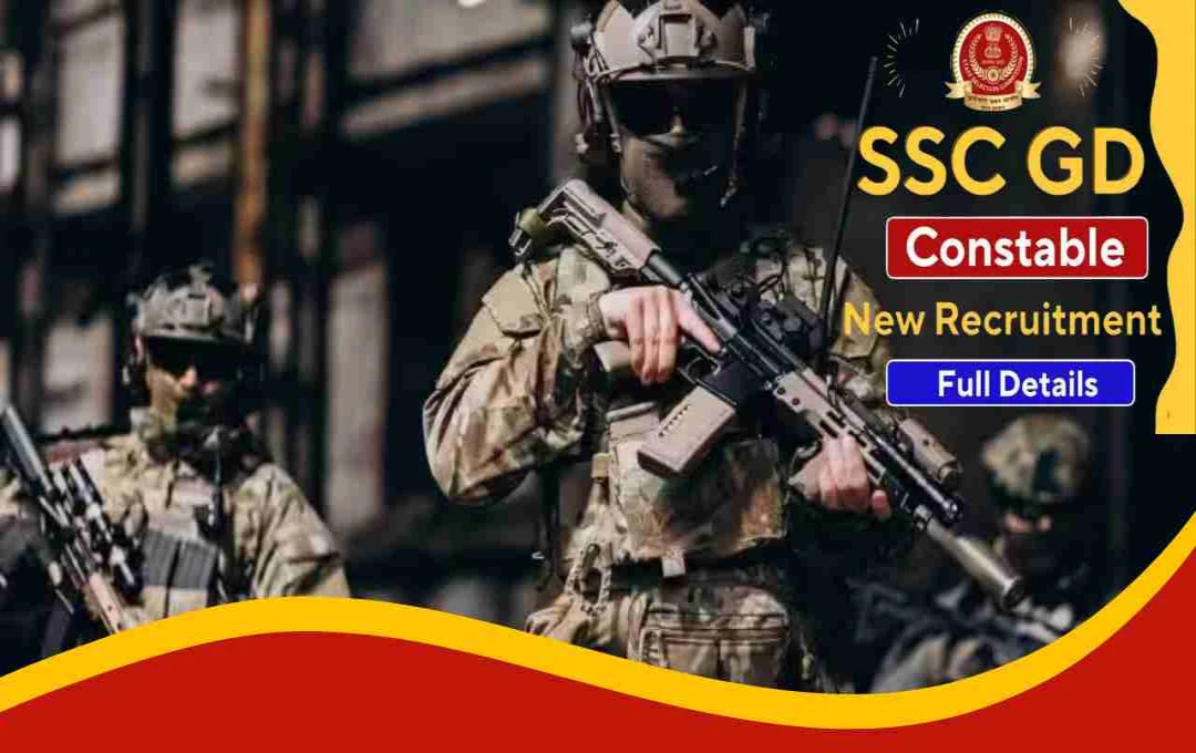SSC GD Constable 2026: कब से शुरू होंगे आवेदन और कैसे होगा चयन, जानें डिटेल्स