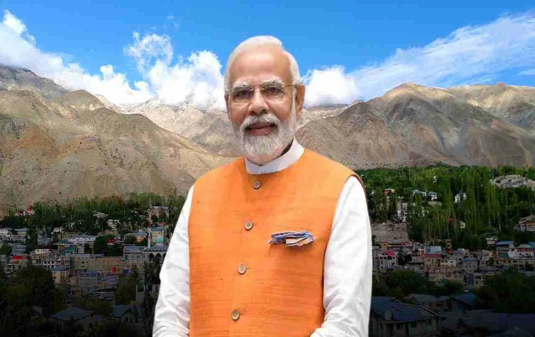 लद्दाख में हर गांव तक पहुंची बिजली और इंटरनेट, जानें मोदी सरकार ने कैसे बदली लद्दाख की तस्वीर?
