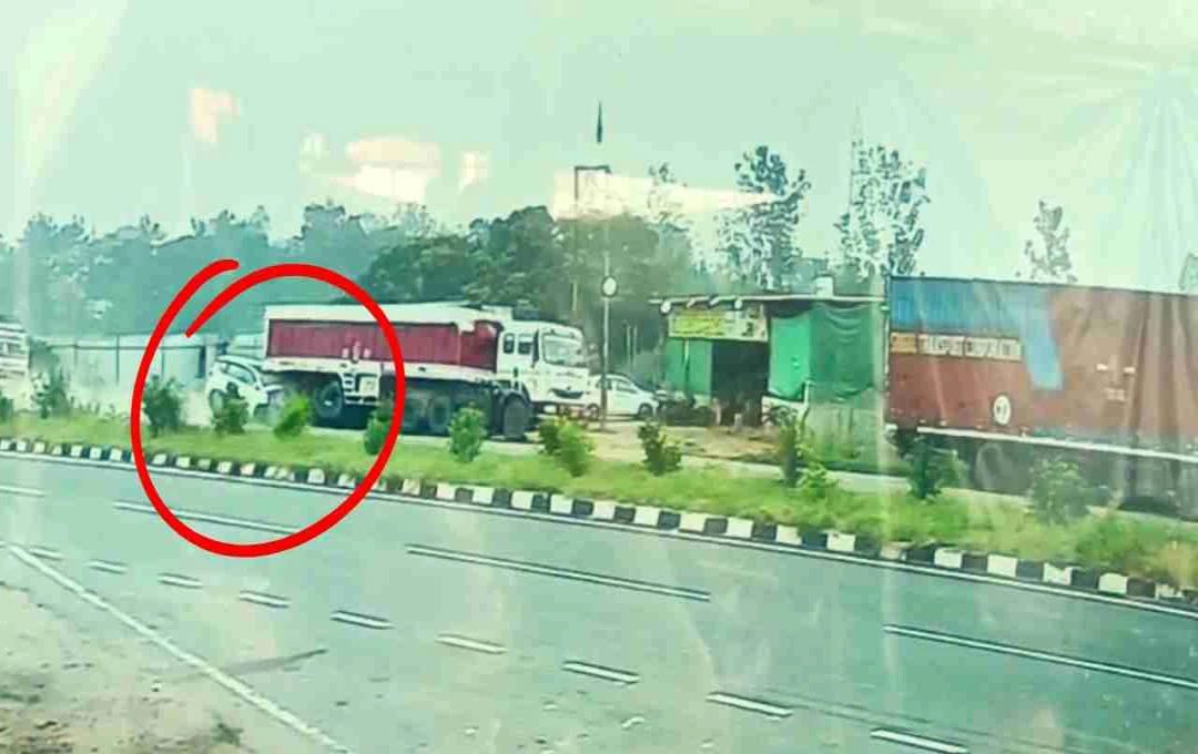 मुफ्फरनगर सड़क हादसा: हरिद्वार जा रही कार ट्रक से टकराई, 6 की दर्दनाक मौत