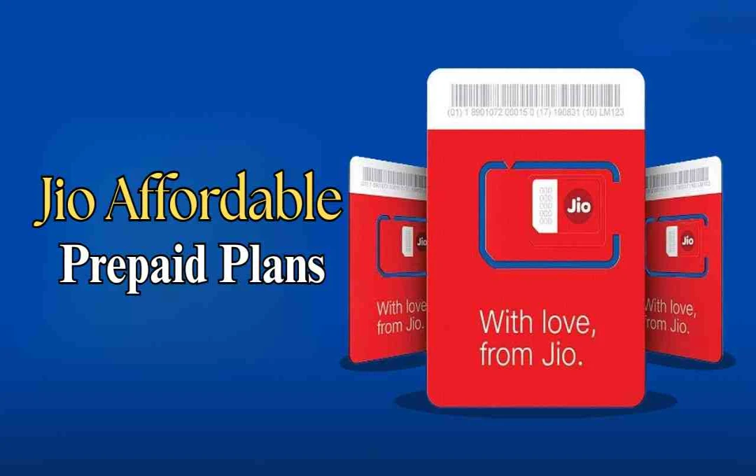 Jio Affordable Prepaid Plans 2025: 5G डेटा और फ्री OTT के साथ बजट फ्रेंडली विकल्प