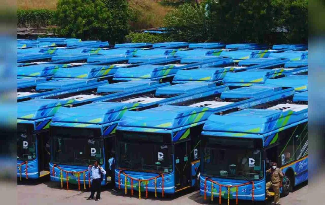 Delhi Greenlights 2,800 New Electric Buses for Cleaner Public Transport