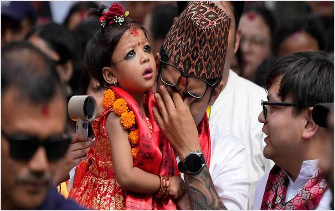 Nepal Enthrones New Living Goddess: Aaryatara Shakya Declared Kumari Devi During Dashain