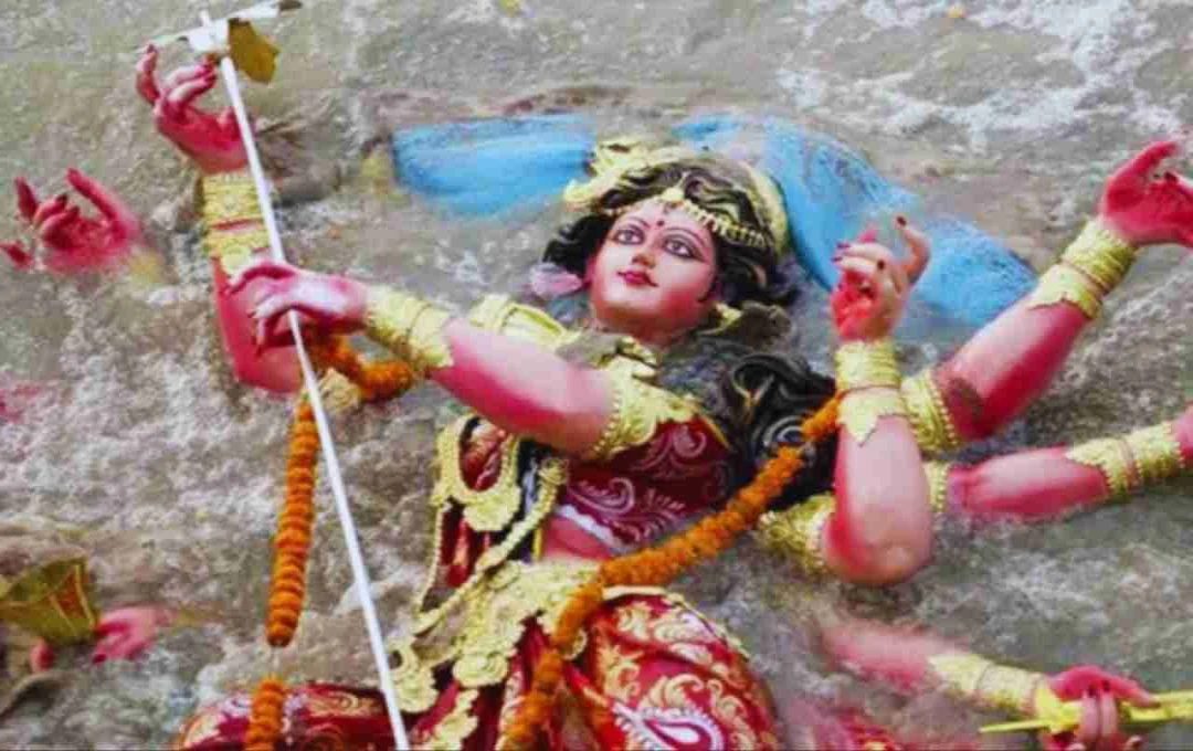 भरतपुर मूर्ति विसर्जन हादसा, तालाब में डूबने से दो किशोरियों की मौत