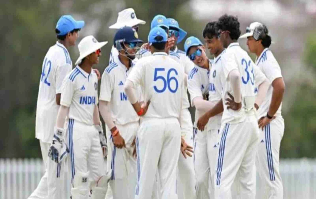 Dominant India U19 Crushes Australia U19 by an Innings and 58 Runs in Youth Test