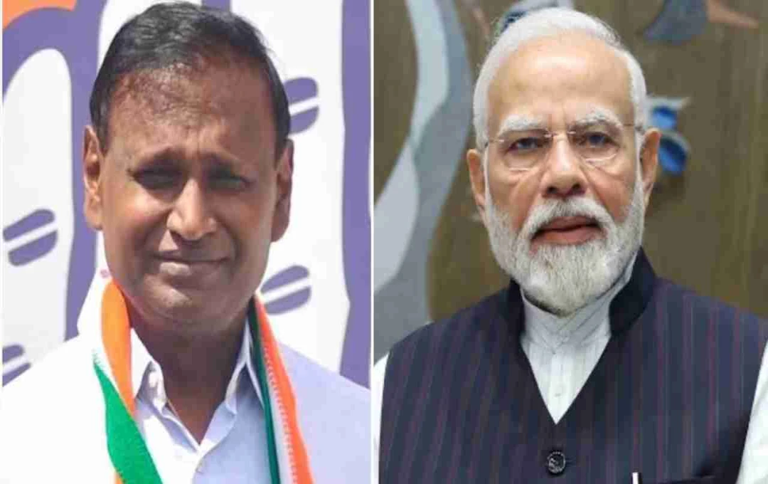 पीएम मोदी पर आपत्तिजनक टिप्पणी, भाजपा ने कांग्रेस पर साधा निशाना