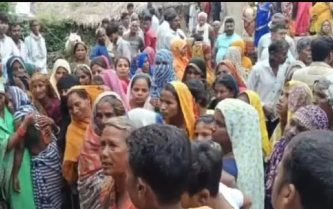 अमेठी में युवक का लटकता शव मिलने पर सनसनी