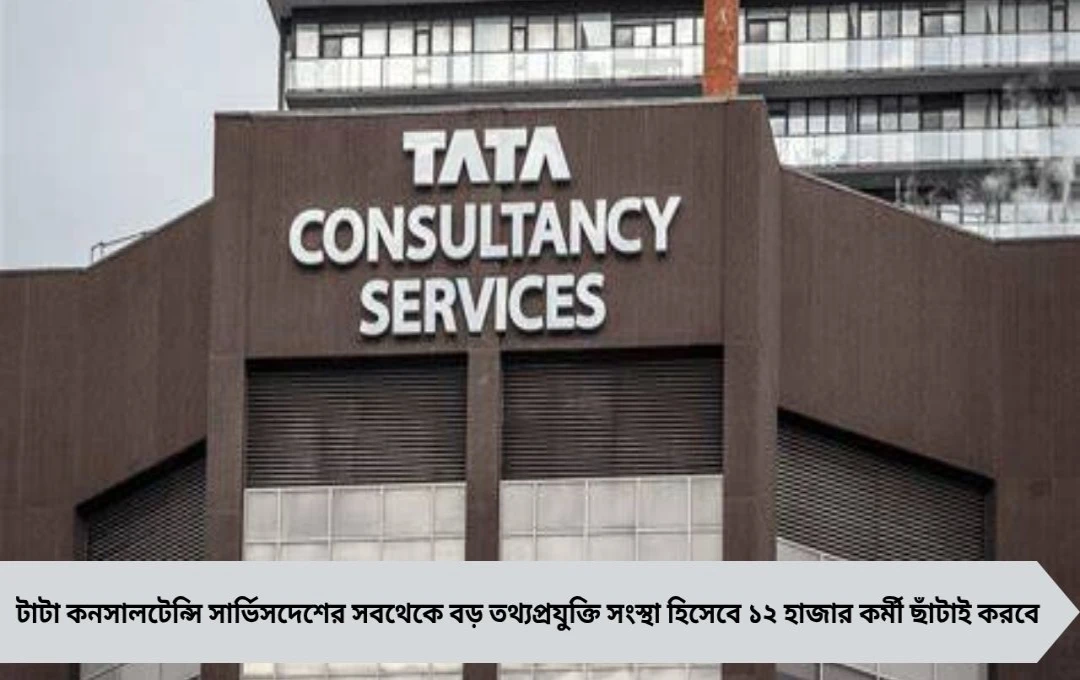 TCS-এ ১২ হাজার ছাঁটাই! কতদিনের বেতন ও সুবিধা পাবেন কর্মীরা?