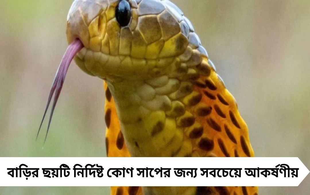 সাপের ‘স্বর্গ’! বাড়ির এই ছয় কোণ সাপেদের জন্য নিরাপদ আশ্রয়, জানলে চমকে উঠবেন