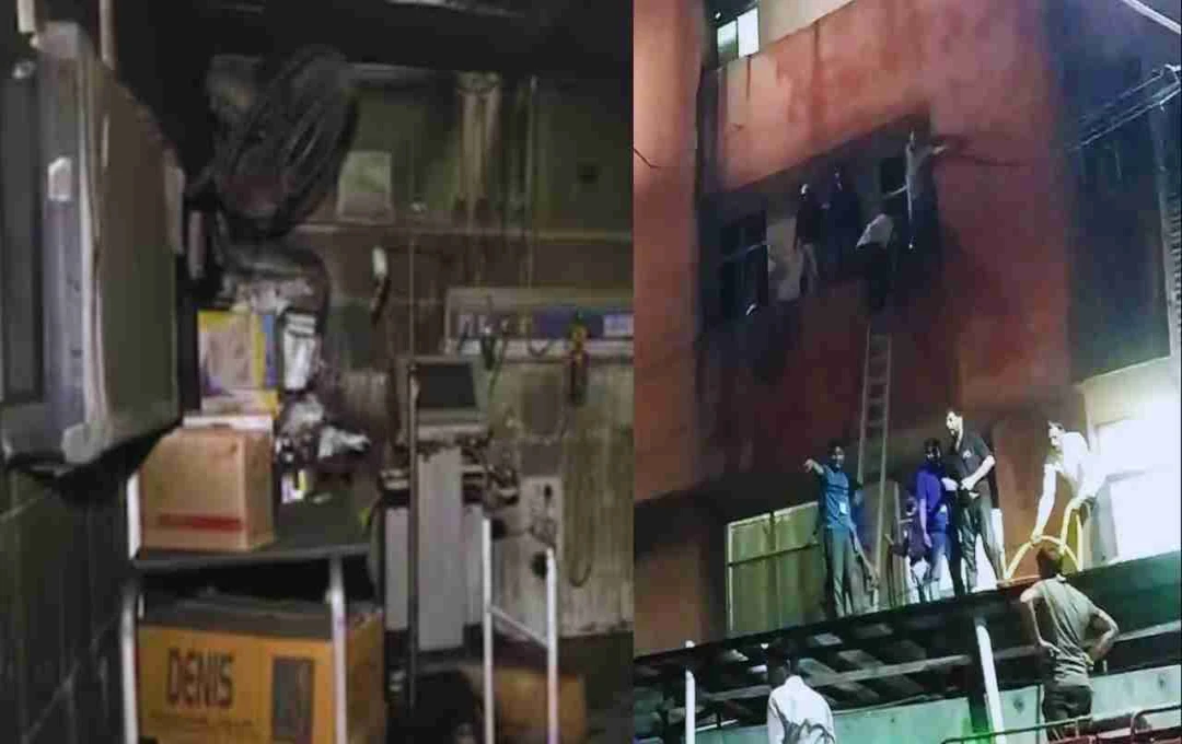 जयपुर: SMS अस्पताल के ट्रॉमा सेंटर में आग लगने से 8 मरीजों की मौत, राज्य सरकार ने बनाई जांच समिति