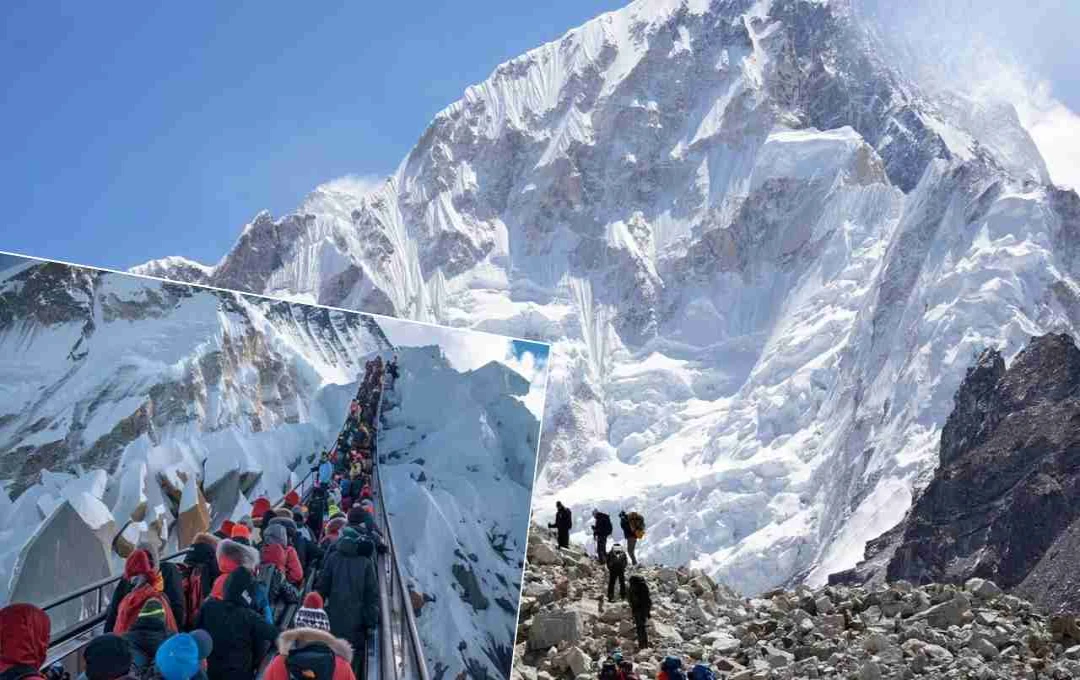 तिब्बत के माउंट एवरेस्ट पर मौसम का कहर, फंसे लगभग 1,000 पर्वतारोही, रेस्क्यू ऑपरेशन तेज