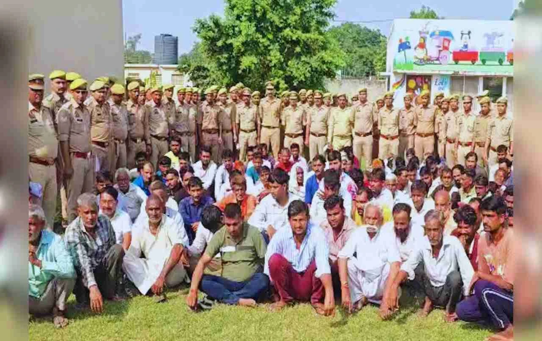 बुलंदशहर पुलिस की बड़ी कार्रवाई, 24 घंटे में 197 फरार एनबीडब्ल्यू वारंटियों की गिरफ्तारी
