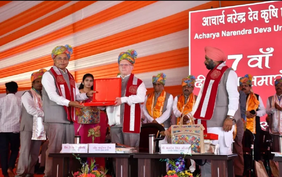 राज्यपाल पटेल का कृषि क्षेत्र में नवाचार पर जोर — किसानों को नए आयाम देने का संकल्प