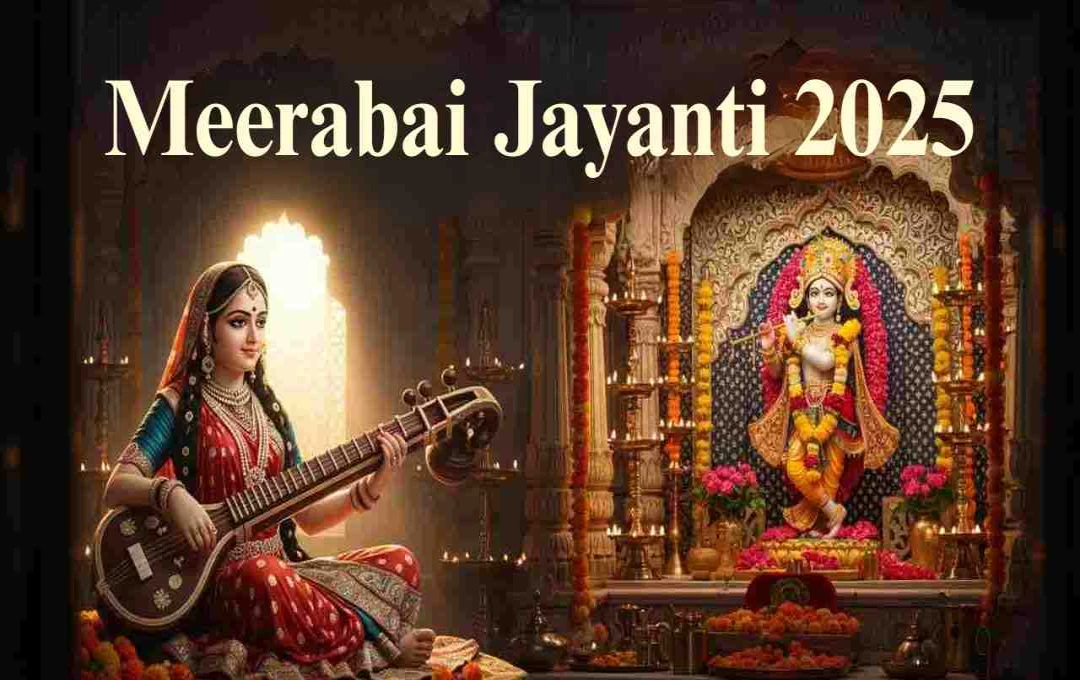 Meerabai Jayanti 2025: राजमहल की रानी और कृष्ण के प्रति उनका प्रेम