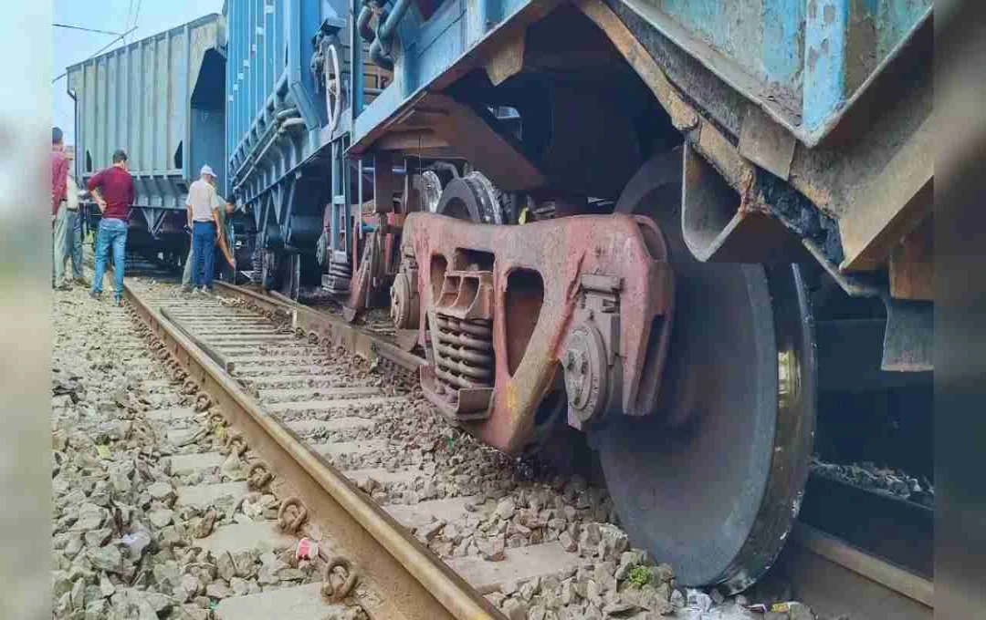 बीकानेर में ट्रेन हादसा: अजमेर जा रही मालगाड़ी के 37 डिब्बे डिरेल, राहत कार्य जारी 