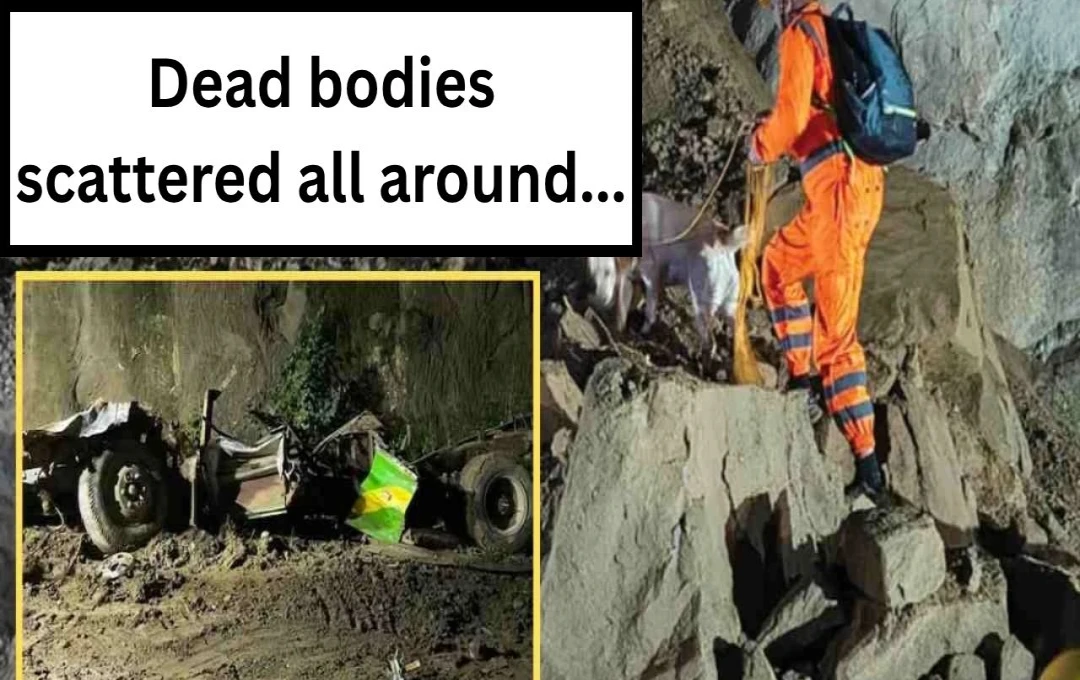 बिलासपूरमध्ये भीषण भूस्खलन, बसवर दगड कोसळून 15 ठार, अनेक जखमी