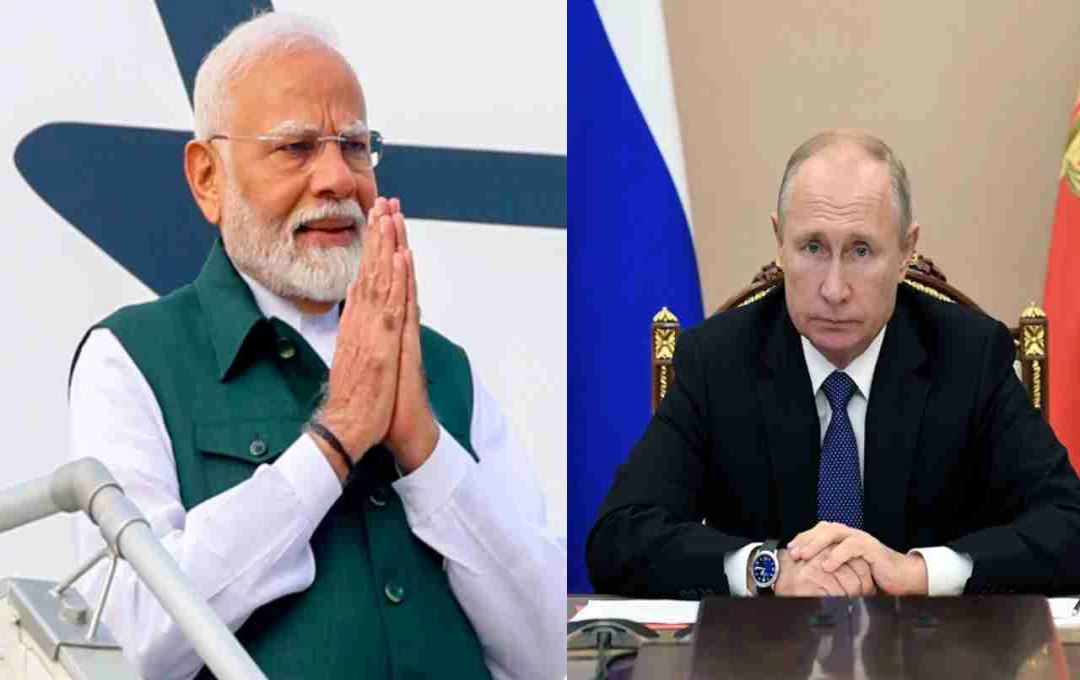 पुतिन के जन्मदिन पर मोदी-पुतिन की बातचीत, भारत-रूस रणनीतिक साझेदारी और वैश्विक सुरक्षा पर बनी सहमति