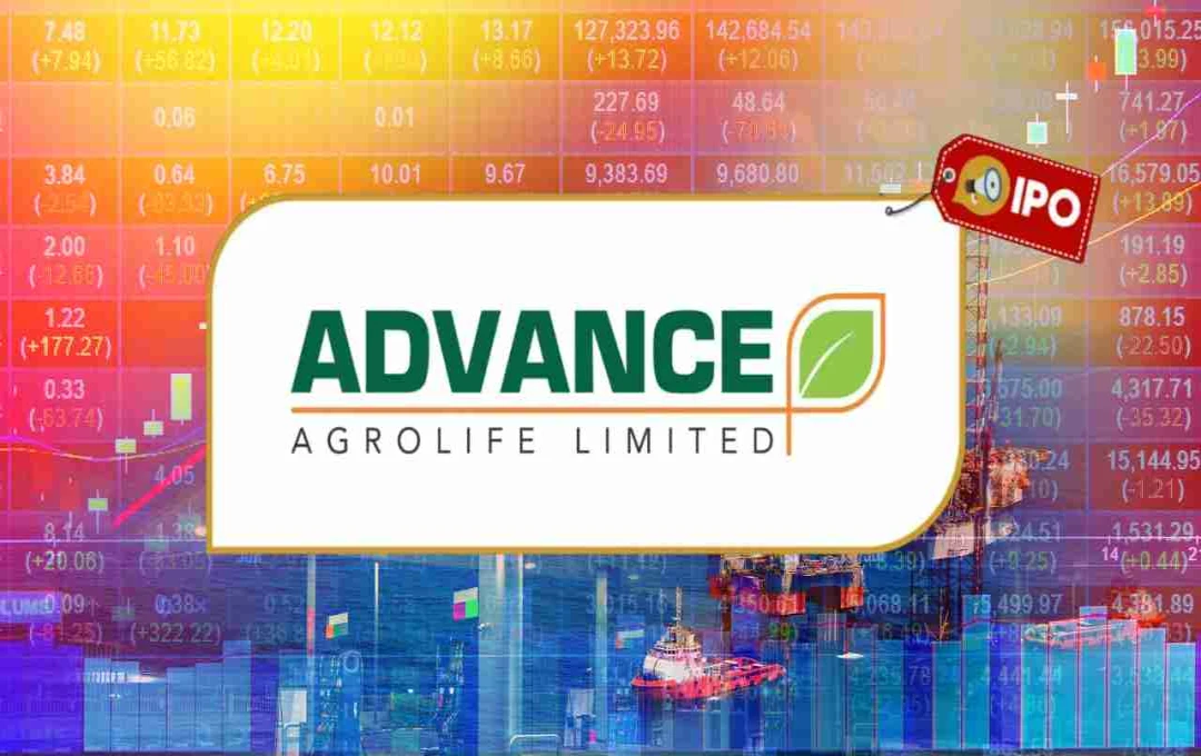 Advance Agrolife IPO Debuts with 14% Premium Following 56.9x Oversubscription