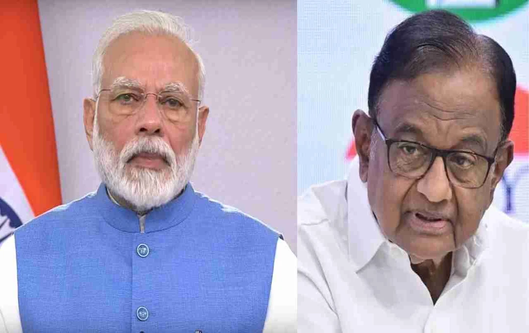 चिदंबरम के खुलासे ने फिर गरमाया 26/11 का विवाद, मोदी ने कांग्रेस पर बोला हमला