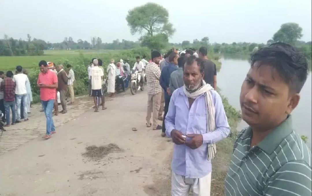 नहर में गिरी कार एक की मौत एक लापता