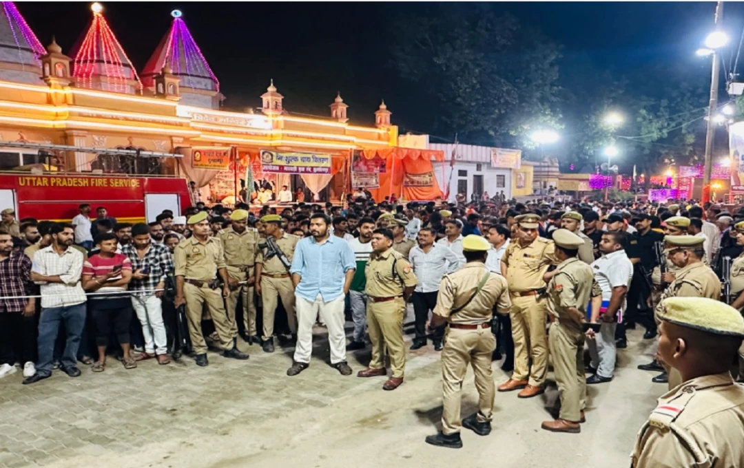 सुलतानपुर में शुरू हुआ माँ दुर्गा का विसर्जन — श्रद्धालुओं की उमड़ी भारी भीड़