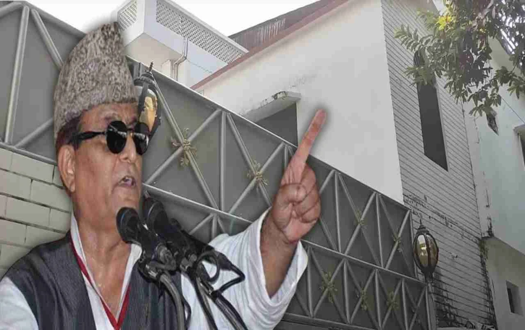 आजम खां का घर खरीदने को मुस्लिम महासंघ के अध्यक्ष तैयार, फरहत अली खां ने भेजा बयाना चेक