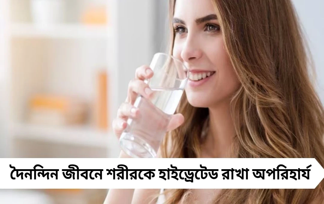 সারা দিনে কতটা জল খাওয়া প্রয়োজন? জানুন সঠিক পরিমাণ ও উপায়