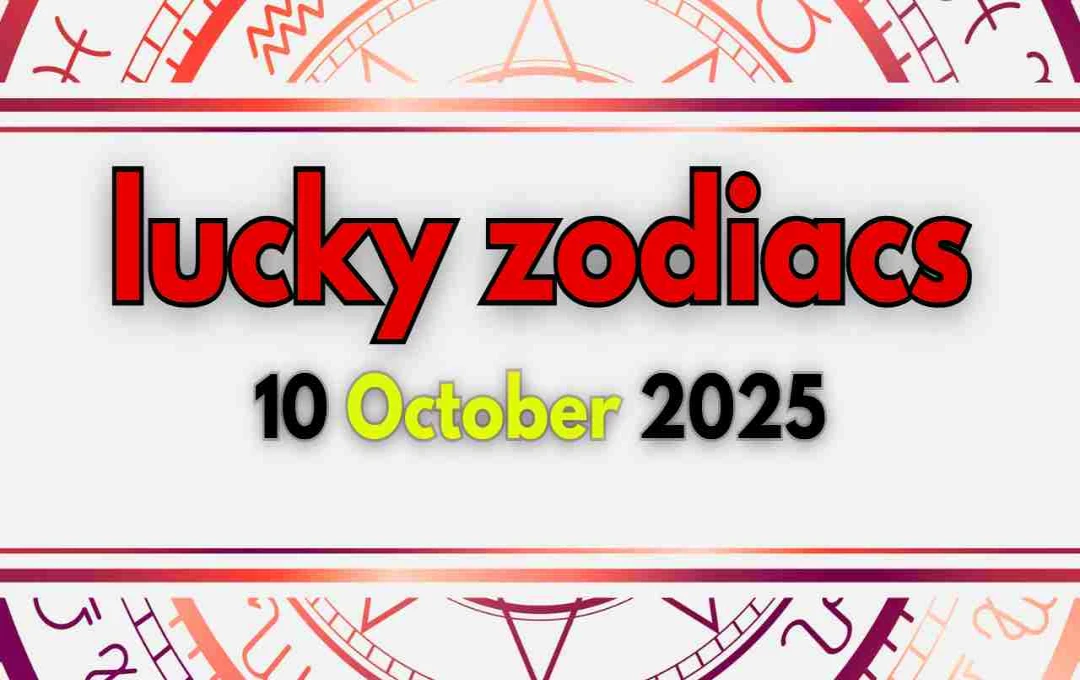 lucky zodiacs 10 अक्टूबर 2025: संकष्टी चतुर्थी पर इन राशियों को मिल सकता है विशेष लाभ